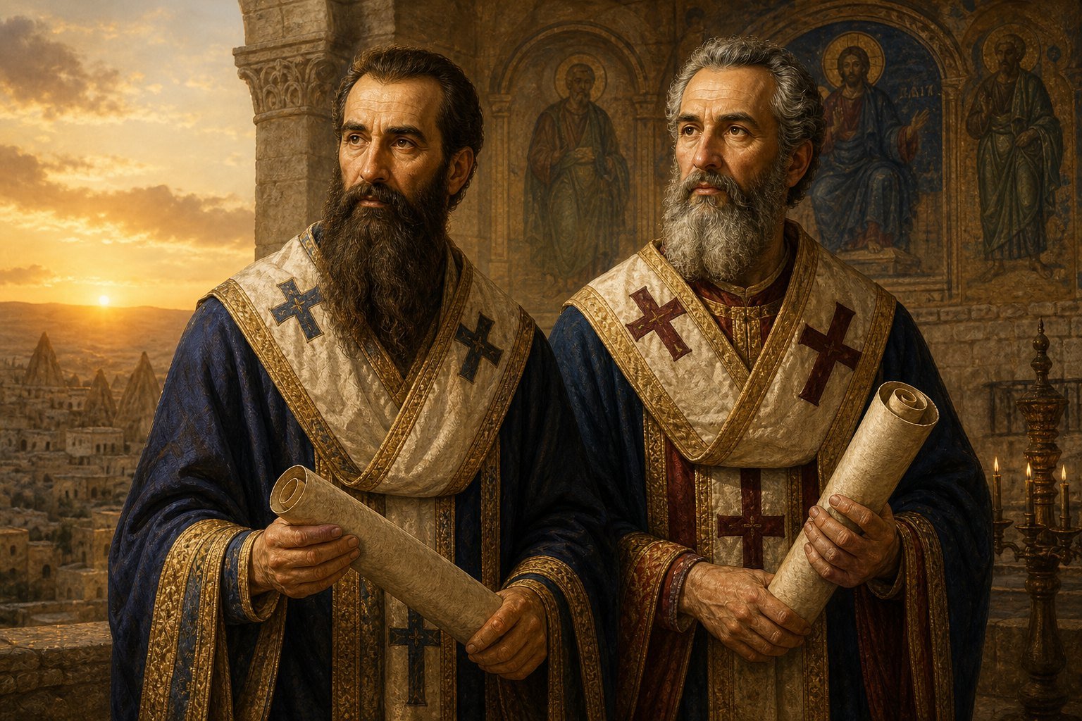 Saints Basile le Grand et Grégoire de Nazianze